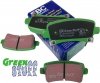 Tylne klocki GreenStuff + NAWIERCANE NACINANE tarcze hamulcowe 315mm EBC seria GD Chevrolet Malibu 2013-